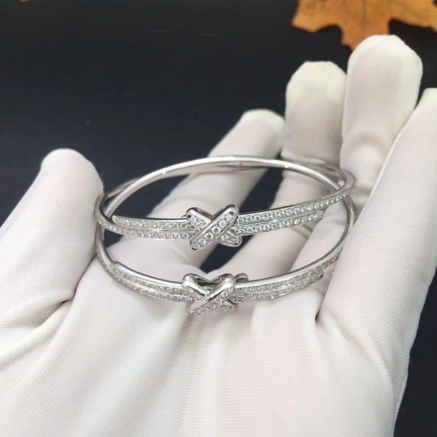 [vivabelle]JEUX DE BRACELET DIAMONDS SILVER