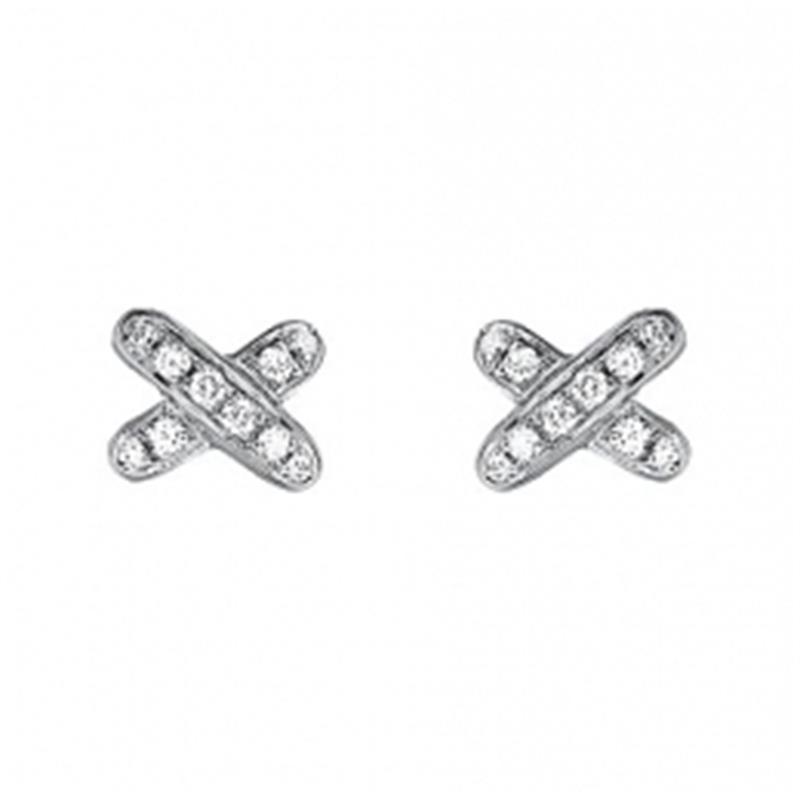 [vivabelle]JEUX DE DIAMOND EARRINGS