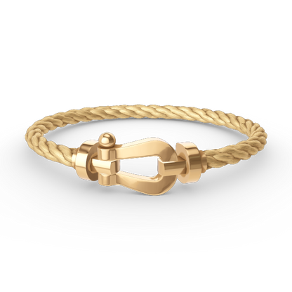 [vivabelle]FORCE LARGE HORSESHOE NO DIAMOND BRACELET GOLD