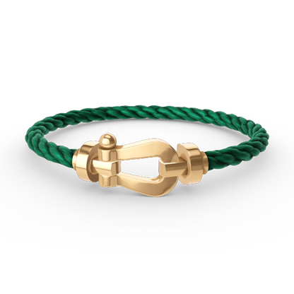 [vivabelle]FORCE LARGE HORSESHOE NO DIAMOND BRACELET GOLD