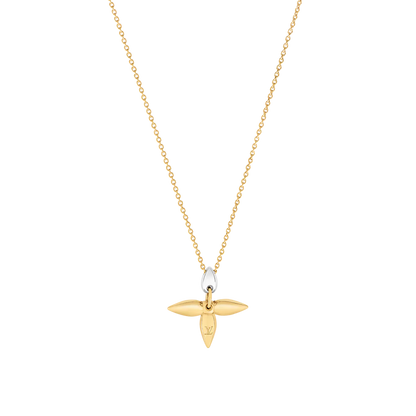 [vivabelle]LOUISETTE PEDANT GOLD NECKLACE