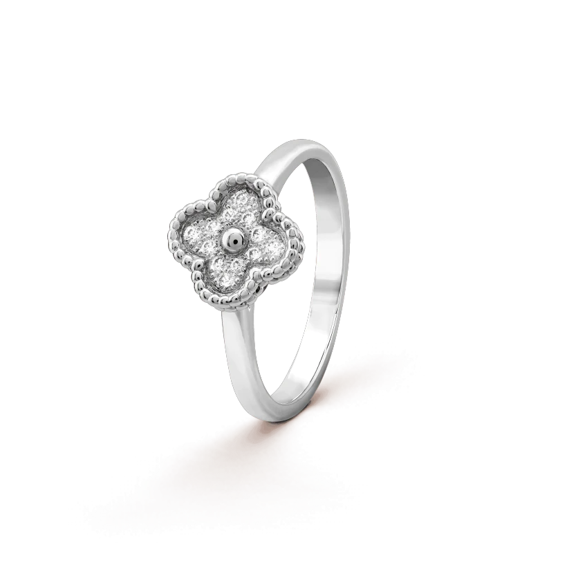 [vivabelle]CLOVER DIAMOND RING