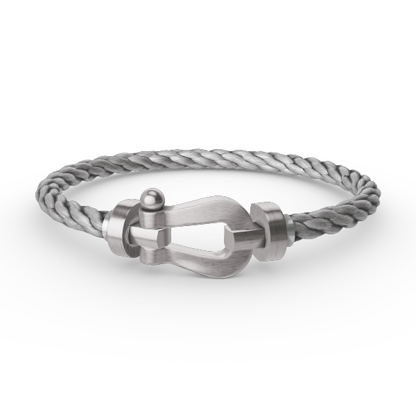 [vivabelle]FORCE LARGE HORSESHOE NO DIAMOND BRACELET SILVER