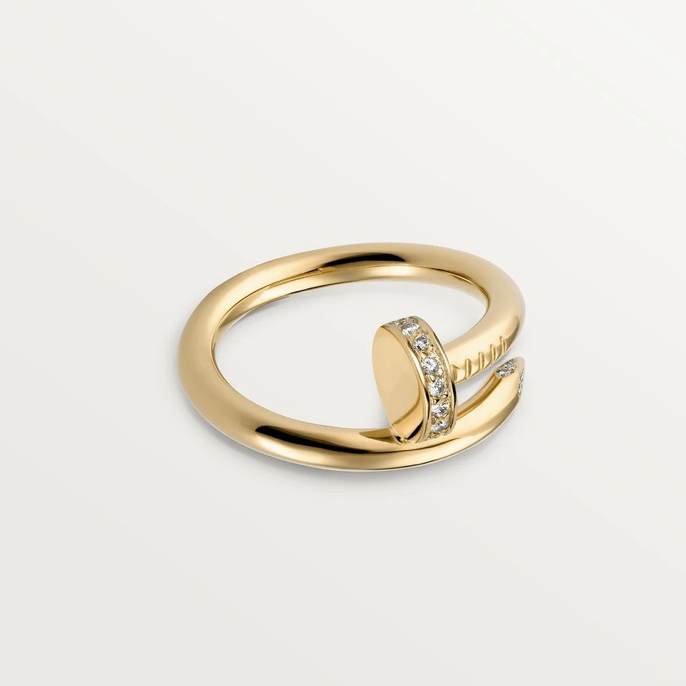 [vivabelle]JUSTE RING 2.65MM GOLD DIAMOND