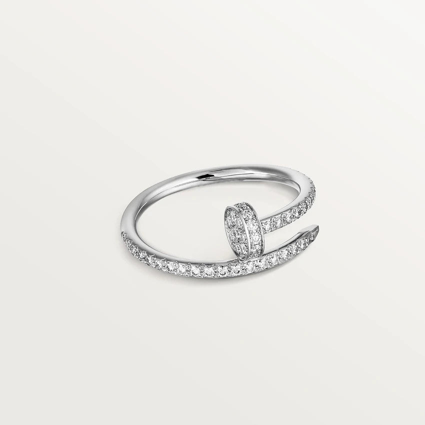[vivabelle]JUSTE RING 1.8MM SILVER DIAMONDS
